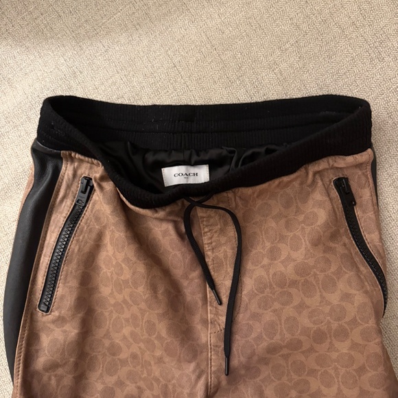 Coach khaki Signature Sweatpants - Picture 4 of 4